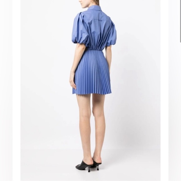 Simkhai Nadine Puff Sleeve Mini Dress/MEDIUM - Picture 2 of 9